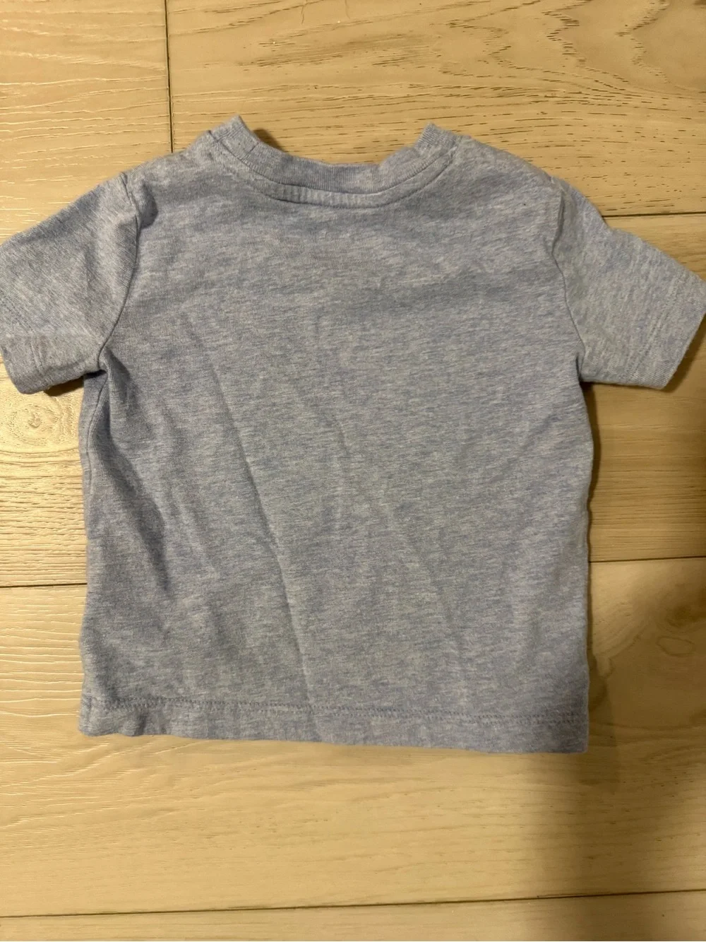 GAP Heather Light Blue Pocket Tee